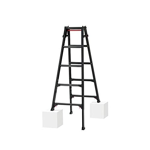 長谷川工業Hasegawa BLACK LABEL 伸縮式はしご兼用脚立ワンタッチバー付 RYZB-...