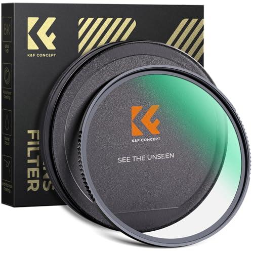 NANO-X強化型K&amp;F CONCEPT 95mm レンズ保護フィルター 強化ガラス 9H高硬度 高...