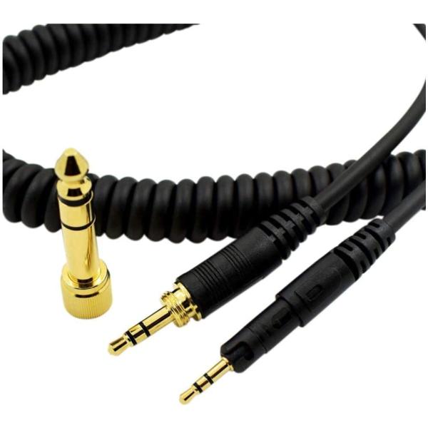 ATH-M50xオーディオケーブATH-M50x M40X M70X用6.35MMイヤホン用オーディ...