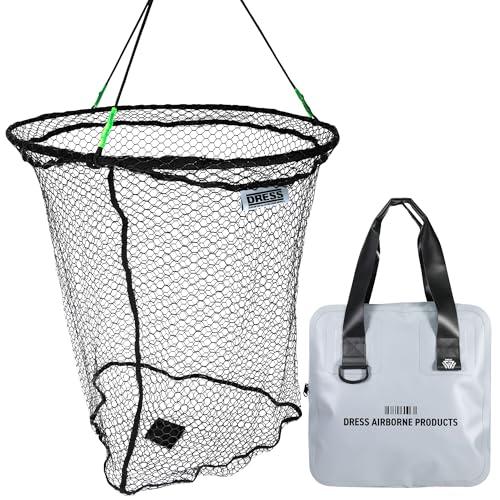 ドレスDRESS 落とし タモ 2.0 80cm 防水収納バッグ付き ランディングネット タモ網 大...