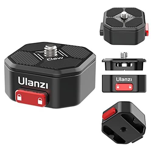 Ulanzi Clawクイックリリースプレート三脚QRカメラマウントアダプター、 Canon/Son...