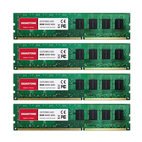 メモリ DDR3GIGASTONE 8GBx4枚 32GB Kit DDR3/DDR3L 1600M...