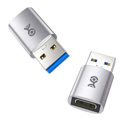Cable Matters 2個 10Gbps USB-A から USB-C 変換アダプタ USB ...