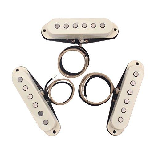 Baoblaze エレクトリックギター ピックアップ アルニコ5 Strat ST SQギター用 ア...