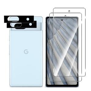 2+2枚セットGoogle Pixel 7A 用の ガラスフィルム ＋ カメラフィルム 硬度9H 指...