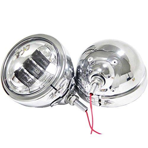 4.5インチ ヘッドライト ハーレーダビッドソン オートバイク 汎用 改装 用 LED フォグランプ...