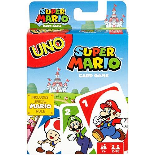 ウノ スーパーマリオ スペシャルルールカード 無敵マリオ&amp;ホワイトマリオ付き  DRD00