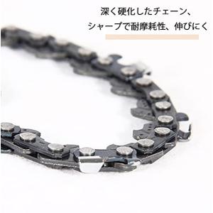 4本セット チェーン刃 替え刃 チェーンソー ...の詳細画像4