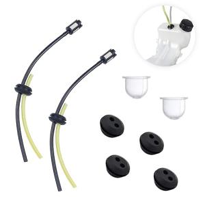 草刈機 パーツ 部品 草刈機燃料ホース 草刈機燃料ホースセット 草刈機 交換用部品 差し替え グロメット 燃料フィルター付 芝刈り機用付属品（