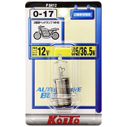 KOITO 小糸製作所 ノーマルハロゲン 12V 35/36.5W 1個入り 品番 P0412 ライ...