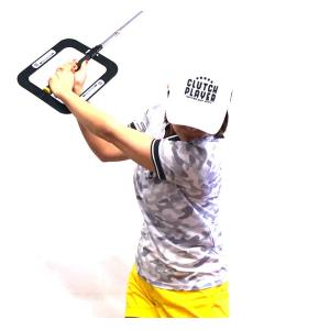 ゴルフ練習器具 スクエア フェイスアングル ボビースイングトレーナー フェイスローテーション スイング練習器具 ハンドファースト シャローイングの商品画像