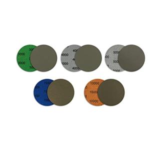 WBway サンドペーパー 耐水ペーパー 丸形 75mm 3インチ