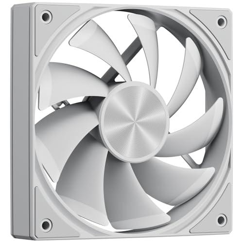 upHere PCケースファン 120mm 4ピン pc冷却 12cm cpuファン 静音 PWM ...