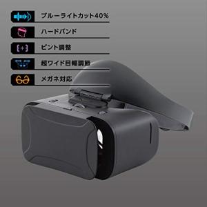エレコム VRゴーグル VRヘッドセット ブル...の詳細画像1
