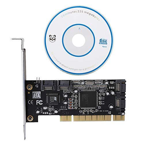Fosa PCI4内蔵SATAポート1.5Gbps Sil3114チップセットRAIDコントローラカ...
