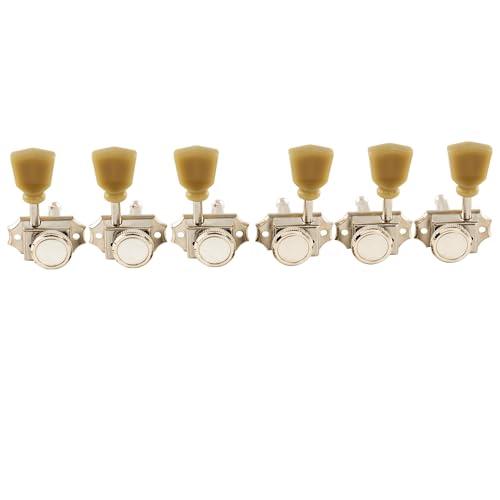 Musiclily Pro ビンテージ 3L+3R ギターロック式ペグLPレスポールエレキギター/ア...