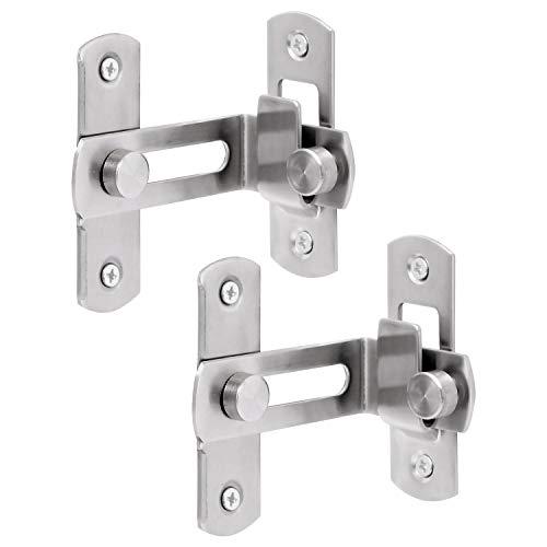 Pstyle. スライディングドア 引き戸 鍵 ロック 直角 後付け PST-052 2個セット