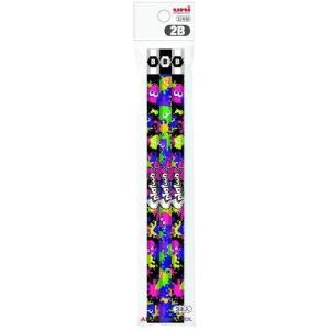 三菱鉛筆スプラトゥーン2 鉛筆 ナノダイヤ芯搭載 3本入り 硬度：2B 2020年度新学期シリーズ