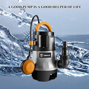 DEKO 水中ポンプ 400W 底部入水式 汚...の詳細画像5