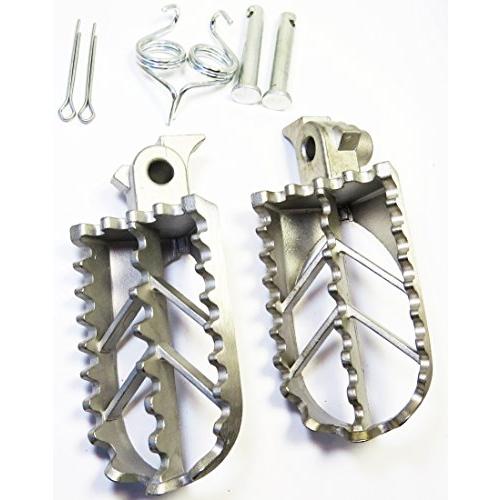 MBK ホンダ バイク ワイド フット ペグ ステップ ペダル 左右 セット ミニモト 汎用 社外品...