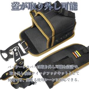 timothy 腰袋 工具差し 2段 釘袋 小...の詳細画像3