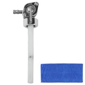 Quikaboo フューエルコック M14 P1.0 L型 燃料タンク モンキー ゴリラ バイク ガソリンコッ 汎用 タオル付