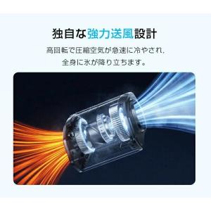 腰掛け扇風機 ベルトファン 腰掛けファン ポー...の詳細画像1