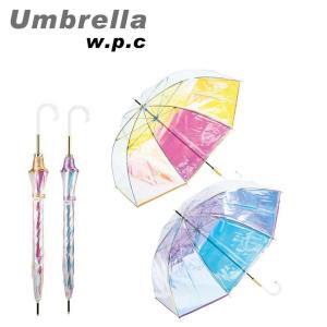 雨傘 ビニール傘 パイピング シャイニーアンブレラの商品画像