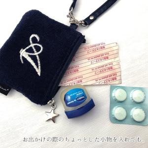 イニシャル ストラップ ポーチ ACEHJKM...の詳細画像3