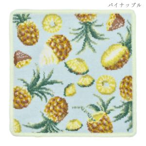 日本製 フルーツスイーツ柄 ハンカチ タオルハ...の詳細画像3