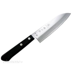 堺石藤 青鋼（あおこう） 本割込 菜切り（薄刃）型包丁 ツバ付