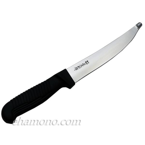 正広別作 腸裂 頭取型（中）玉付包丁　PP柄（HACCP対応樹脂ハンドル）