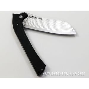 佐治武士作『SRS13 粉末ハイス鋼 牛刀240』黒合板ハンドル : ehamono