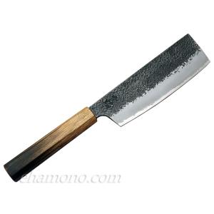 大阪・堺製) 有楽 牛刀 180mm 35001 白二鋼 (ピュア・カーボン) 日立社