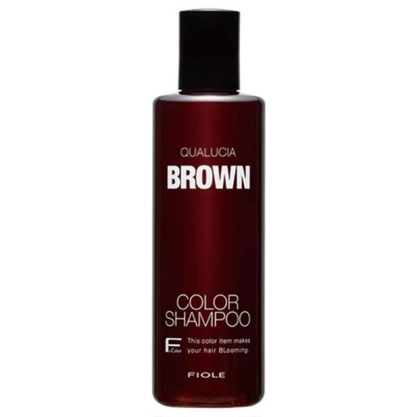 フィヨーレコスメティクス クオルシア カラーシャンプー 250ml ブラウン シャンプー・染毛料