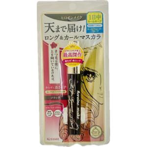 ヒロインメイク ロングUPマスカラ スーパーWP 01 ブラック 6g 天まで届け！ ロング＆カール