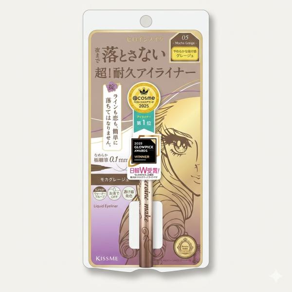 ヒロインメイク プライムリキッドアイライナー リッチキープ 05  モカグレージュ 0.4ml
