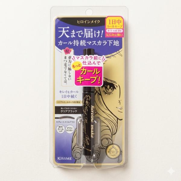 ヒロインメイク カールキープ マスカラベースWP 01 クリアブラック