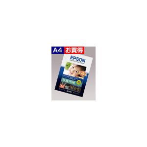 EPSON エプソン 写真用紙（特厚口：光沢A4 100枚） KA4100PSKR