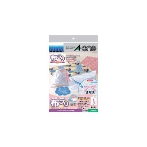 A-one エーワン 布プリ 生地タイプ のりなし A4判 ノーカット 2シート