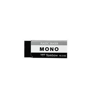 MONOモノ消しゴム トンボ TOMBOW MONO消しゴム [ブラック] PE-01AB