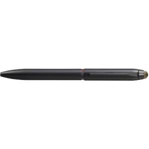 多色ボールペン 三菱鉛筆 uni ジェットストリーム スタイラス 3色ボールペン＆タッチペン ブラック SXE3T-1800-05｜akatsuka-bs