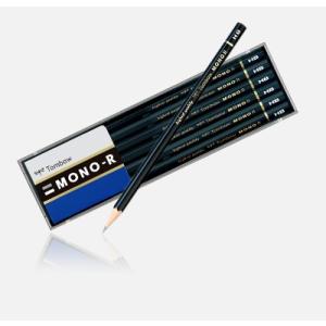 トンボ鉛筆 TOMBOW 鉛筆 モノR 6角軸 12本入り プラケース入り