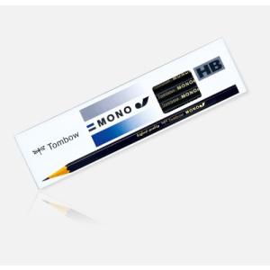 トンボ鉛筆 TOMBOW 鉛筆 モノJ 6角軸 12本入り