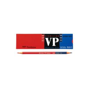 トンボ鉛筆 TOMBOW 鉛筆 赤青鉛筆（朱色：藍色=7:3） 8900-VP7/3