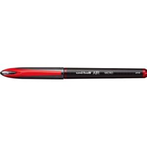 水性ボールペン 三菱鉛筆 uni ユニボール エア 0.5mm 赤 UBA-201-05｜akatsuka-bs