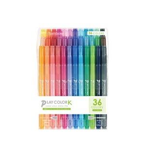 トンボ鉛筆 TOMBOW 水性サインペン プレイカラーK 36色セット GCF-013