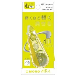 トンボ TOMBOW 修正テープ モノエアー 4.2mmテープ幅 ライム CT-CA4C60