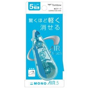 トンボ TOMBOW 修正テープ モノエアー 5mmテープ幅 ブルー CT-CA5C40