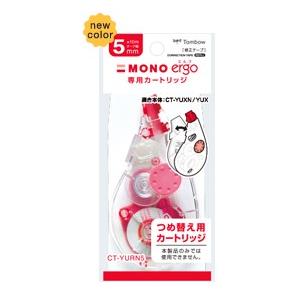 トンボ TOMBOW 修正テープ モノエルゴ つめ替え 5mmテープ幅 CT-YURN5